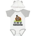 thumbnail image 1 of Inktastic First Thanksgiving Pilgrim Turkey Boys or Girls Baby Bodysuit, 1 of 5