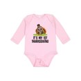 thumbnail image 1 of Inktastic First Thanksgiving Pilgrim Turkey Boys or Girls Long Sleeve Baby Bodysuit, 1 of 5