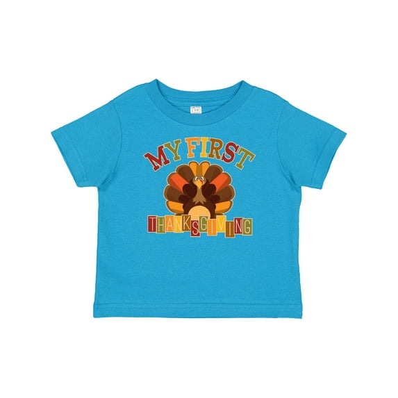 Inktastic First Thanksgiving Turkey Boys or Girls Baby T-Shirt