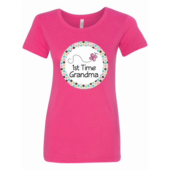Inktastic First Time Grandma Women's T-Shirt