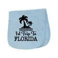 thumbnail image 1 of Inktastic First Trip to Florida Vacation Baby Burp Cloth, 1 of 3