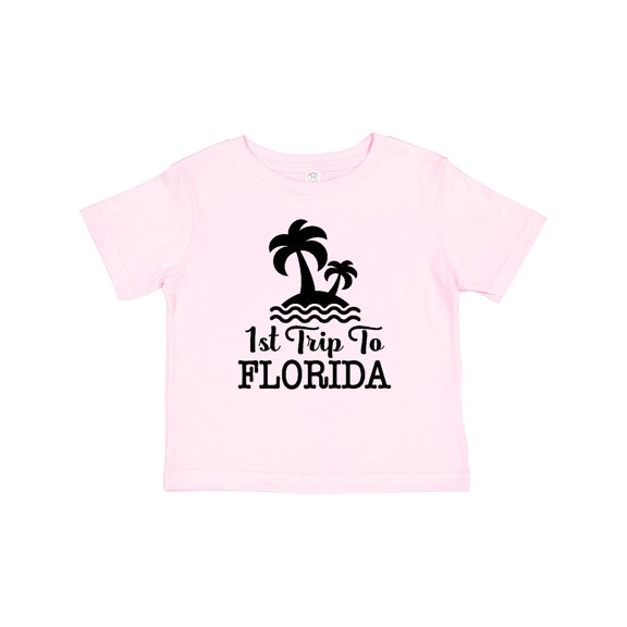 Inktastic First Trip to Florida Vacation Boys or Girls Baby T-Shirt