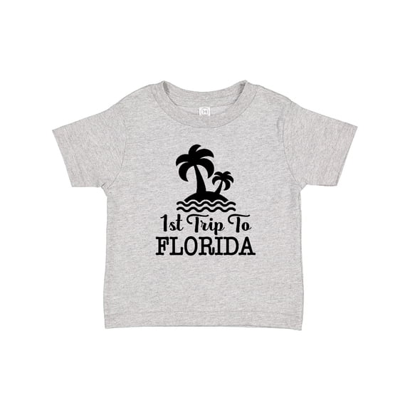 Inktastic First Trip to Florida Vacation Boys or Girls Baby T-Shirt