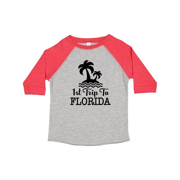 Inktastic First Trip to Florida Vacation Boys or Girls Toddler T-Shirt