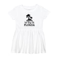 thumbnail image 1 of Inktastic First Trip to Florida Vacation Girls Baby Dress, 1 of 5