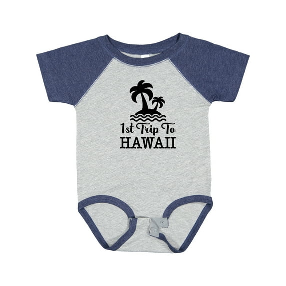 Inktastic First Trip to Hawaii Vacation Boys or Girls Baby Bodysuit