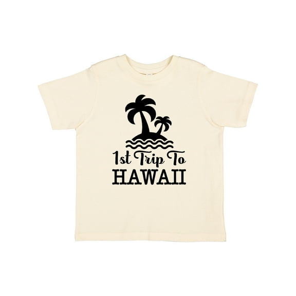 Inktastic First Trip to Hawaii Vacation Boys or Girls Toddler T-Shirt