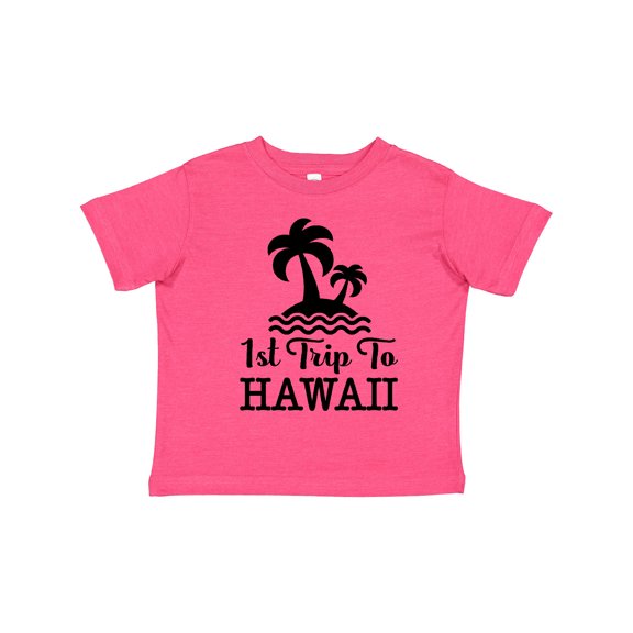 Inktastic First Trip to Hawaii Vacation Boys or Girls Toddler T-Shirt
