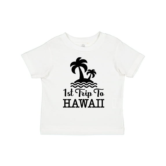 Inktastic First Trip to Hawaii Vacation Boys or Girls Toddler T-Shirt