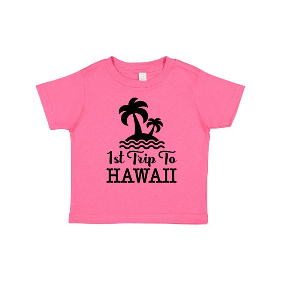 Inktastic First Trip to Hawaii Vacation Boys or Girls Toddler T-Shirt