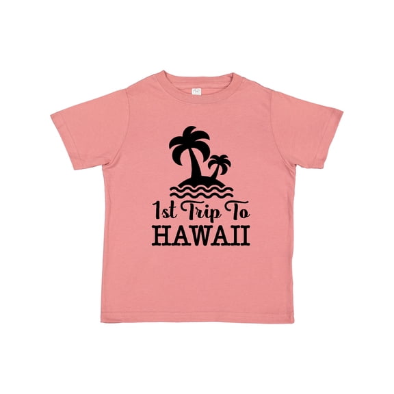 Inktastic First Trip to Hawaii Vacation Boys or Girls Toddler T-Shirt