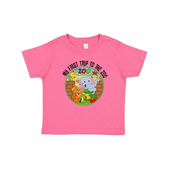 Inktastic First Trip to the Zoo Boys or Girls Baby T-Shirt