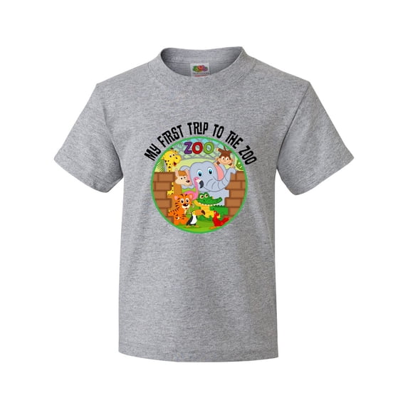 Inktastic First Trip to the Zoo Youth T-Shirt