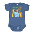 thumbnail image 1 of Inktastic First Zoo Trip Boys or Girls Baby Bodysuit, 1 of 5