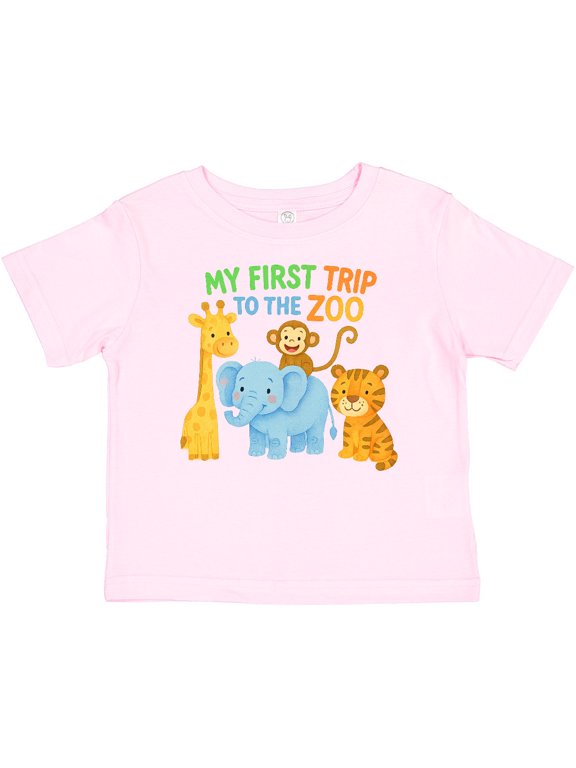 First Zoo Trip Boys or Girls Baby T-Shirt
