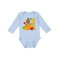 thumbnail image 1 of Inktastic First birthday turkey on pumpkin Boys or Girls Long Sleeve Baby Bodysuit, 1 of 5