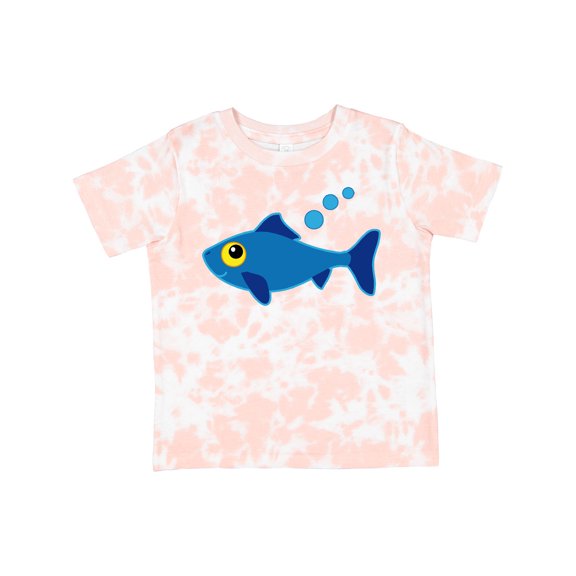 Inktastic Fishing Blue Fish Boys or Girls Toddler T-Shirt
