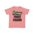 thumbnail image 1 of Inktastic Fishing Future Trout Fisher Boys or Girls Toddler T-Shirt, 1 of 5