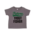 thumbnail image 1 of Inktastic Fishing Future Trout Fisher Boys or Girls Toddler T-Shirt, 1 of 5