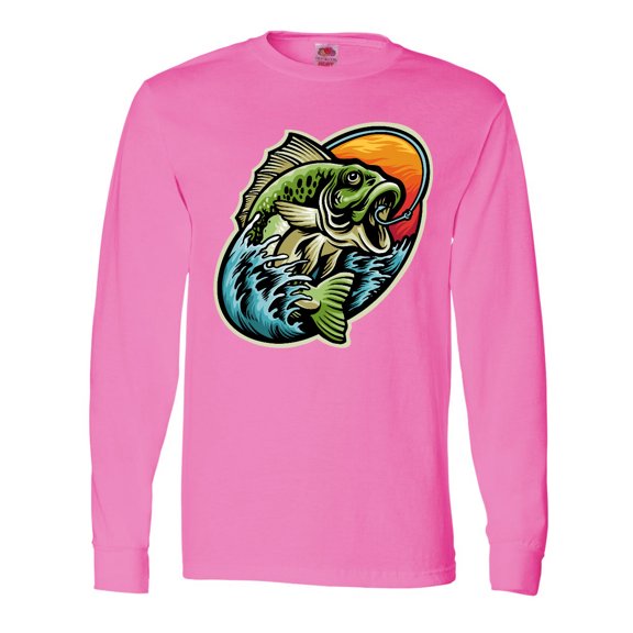 Inktastic Fishing Long Sleeve T-Shirt