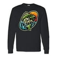 thumbnail image 1 of Inktastic Fishing Long Sleeve T-Shirt, 1 of 5