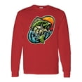 thumbnail image 1 of Inktastic Fishing Long Sleeve T-Shirt, 1 of 5