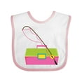 thumbnail image 1 of Inktastic Fishing Tackle Girls Girls Baby Bib, 1 of 4