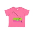 thumbnail image 1 of Inktastic Fishing Tackle Girls Girls Toddler T-Shirt, 1 of 5