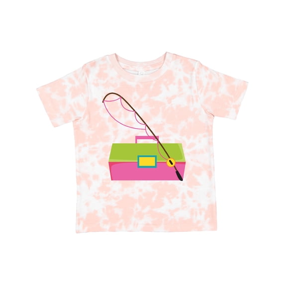Inktastic Fishing Tackle Girls Girls Toddler T-Shirt