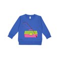 thumbnail image 1 of Inktastic Fishing Tackle Girls Toddler Sweatshirt, 1 of 4