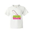 thumbnail image 1 of Inktastic Fishing Tackle Girls Youth T-Shirt, 1 of 5