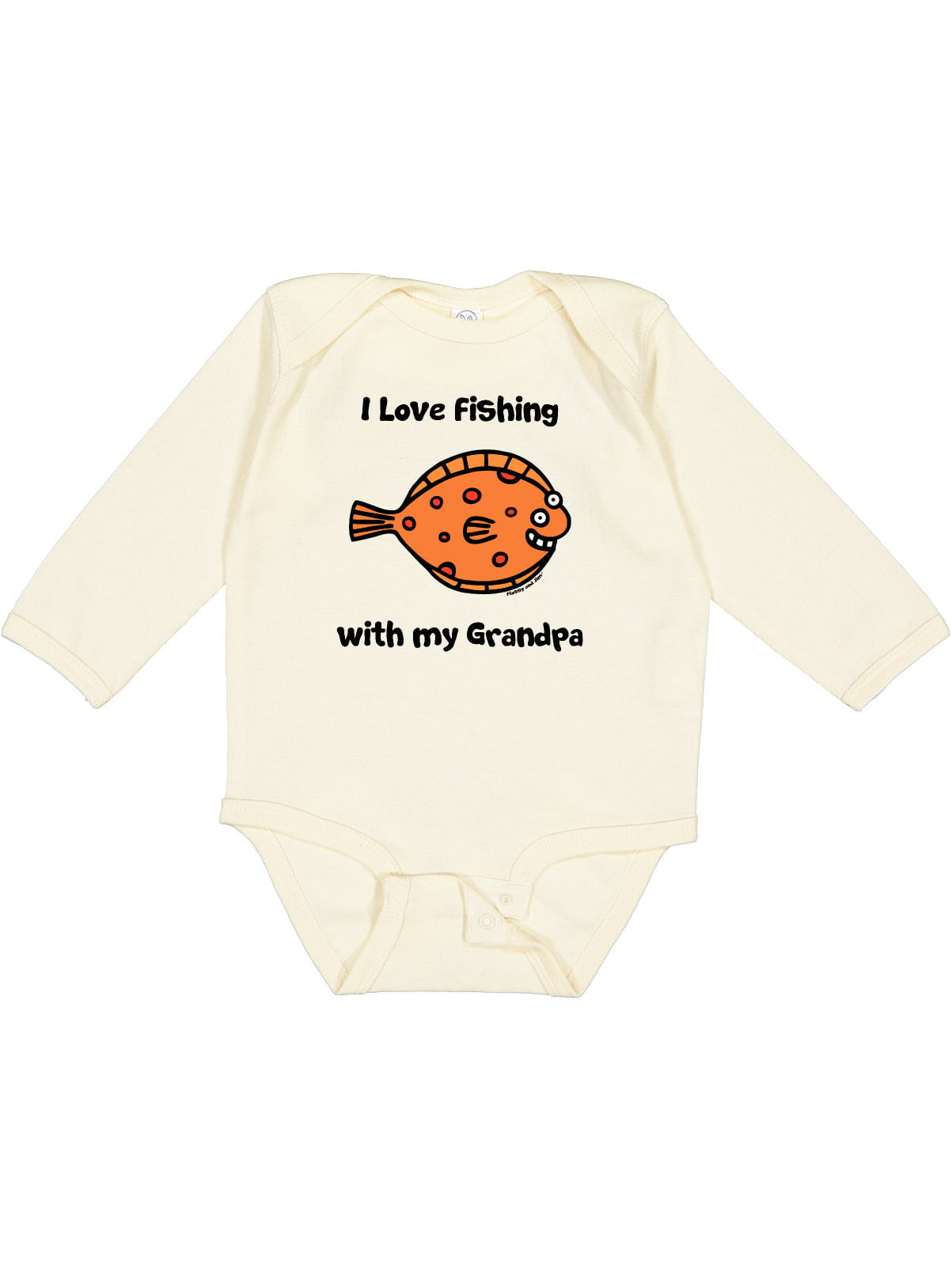 Newborn Boy Girl Short Sleeve Letter Print Pack My I'm Going Fishing with  Grandpa Romper