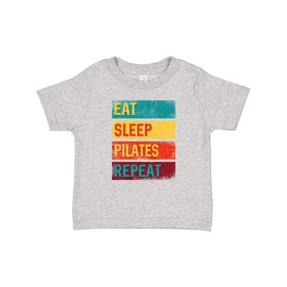 Inktastic Fitness Eat Sleep Pilates Repeat Boys or Girls Baby T-Shirt