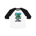 thumbnail image 1 of Inktastic Fitness Exercise Strong Like Daddy Boys or Girls Toddler T-Shirt, 1 of 5