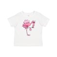 thumbnail image 1 of Inktastic Flamingo Ballerina in Tutu and Ballet Toe Shoes Boys or Girls Baby T-Shirt, 1 of 5