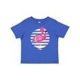 thumbnail image 1 of Inktastic Flamingo Bird Pink Pastel Sunset Girls Baby T-Shirt, 1 of 5