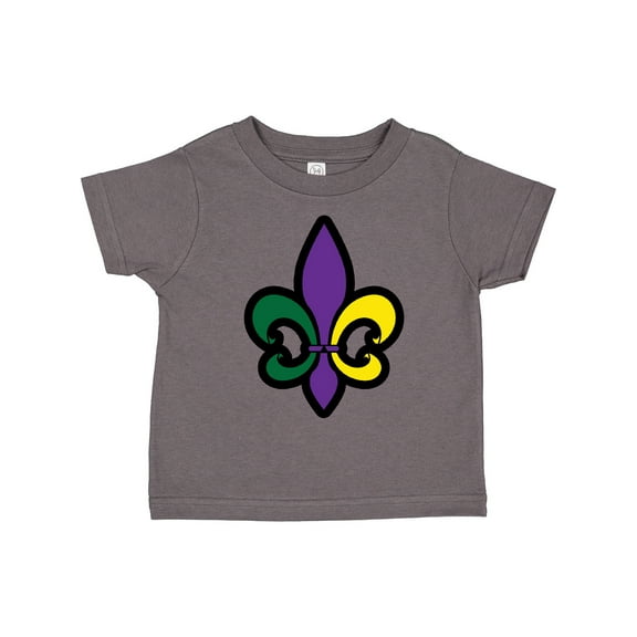 Inktastic Fleur De Lis Mardi Gras Holiday Boys or Girls Toddler T-Shirt