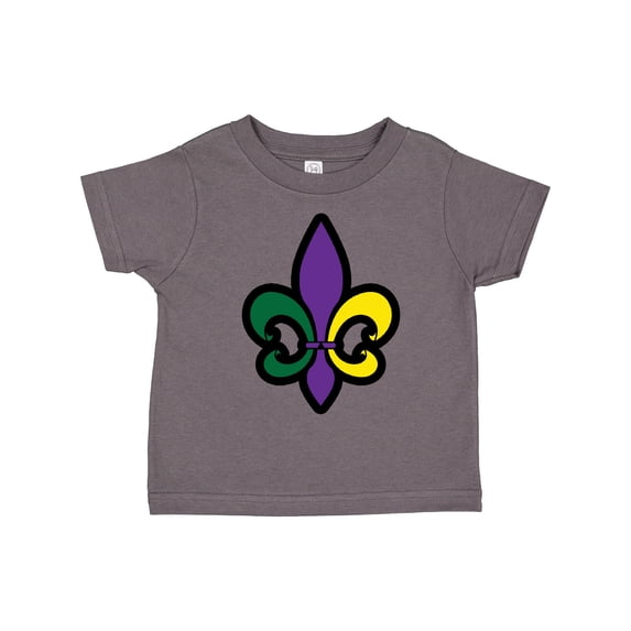 Inktastic Fleur De Lis Mardi Gras Holiday Boys or Girls Toddler T-Shirt