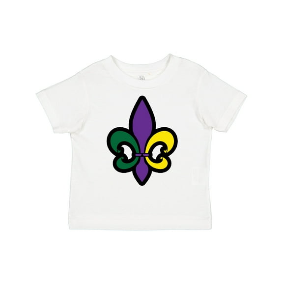 Inktastic Fleur De Lis Mardi Gras Holiday Boys or Girls Toddler T-Shirt