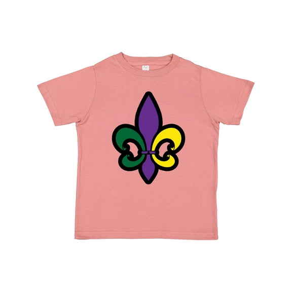 Inktastic Fleur De Lis Mardi Gras Holiday Boys or Girls Toddler T-Shirt