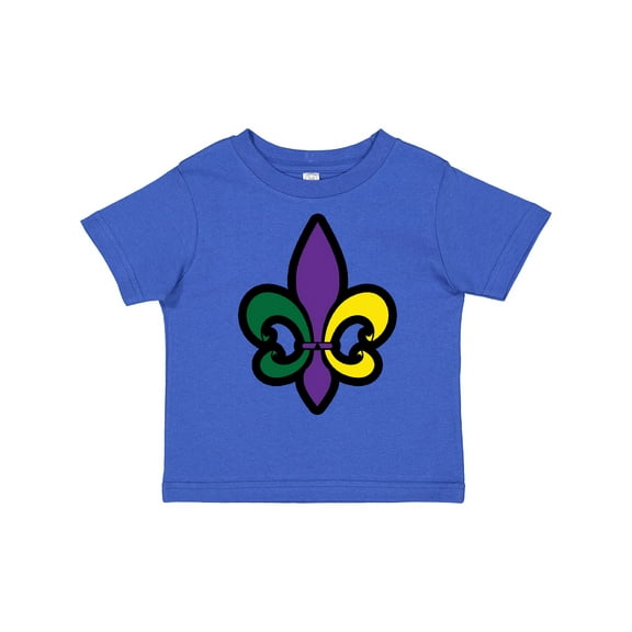Inktastic Fleur De Lis Mardi Gras Holiday Boys or Girls Toddler T-Shirt