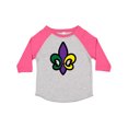 thumbnail image 1 of Inktastic Fleur De Lis Mardi Gras Holiday Boys or Girls Toddler T-Shirt, 1 of 5