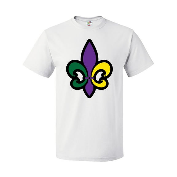Inktastic Fleur De Lis Mardi Gras Holiday T-Shirt