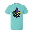 thumbnail image 1 of Inktastic Fleur De Lis Mardi Gras Holiday T-Shirt, 1 of 5