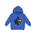 thumbnail image 1 of Inktastic Fleur De Lis Mardi Gras Holiday Toddler Hoodie, 1 of 4