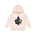 thumbnail image 1 of Inktastic Fleur De Lis Mardi Gras Holiday Toddler Hoodie, 1 of 4