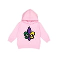 thumbnail image 1 of Inktastic Fleur De Lis Mardi Gras Holiday Toddler Hoodie, 1 of 4