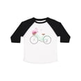 thumbnail image 1 of Inktastic Floral Bike Boys or Girls Toddler T-Shirt, 1 of 5