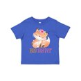 thumbnail image 1 of Inktastic Floral Fox Big Sister Girls Toddler T-Shirt, 1 of 5