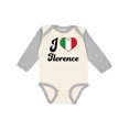 thumbnail image 1 of Inktastic Florence Italy Vacation Boys or Girls Long Sleeve Baby Bodysuit, 1 of 5